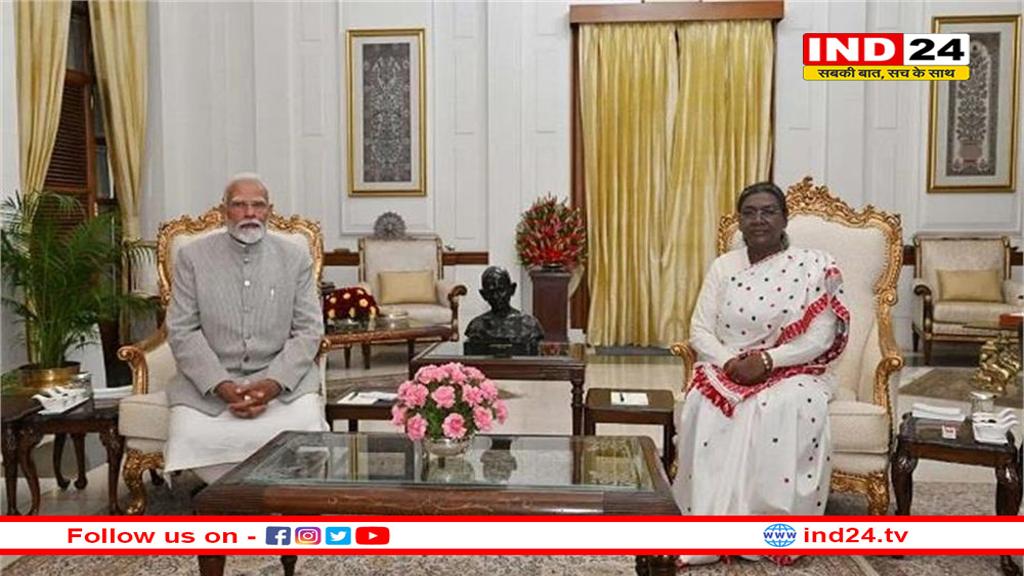 ऑपरेशन सिंदूर पर जानकारी देने के लिए राष्ट्रपति से मिलने पहुंचे पीएम मोदी