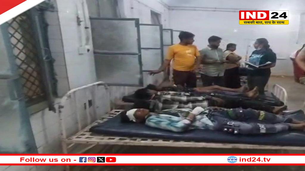  बारातियों से भरी पिकअप पलटी, सिरोंज से इंदौर लौट रही थी बारात