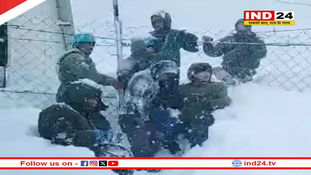 चमोली एवलांच में फंसे 16 मजदूरों को निकाला बाहर, भारी बर्फबारी के कारण रोका गया रेस्क्यू