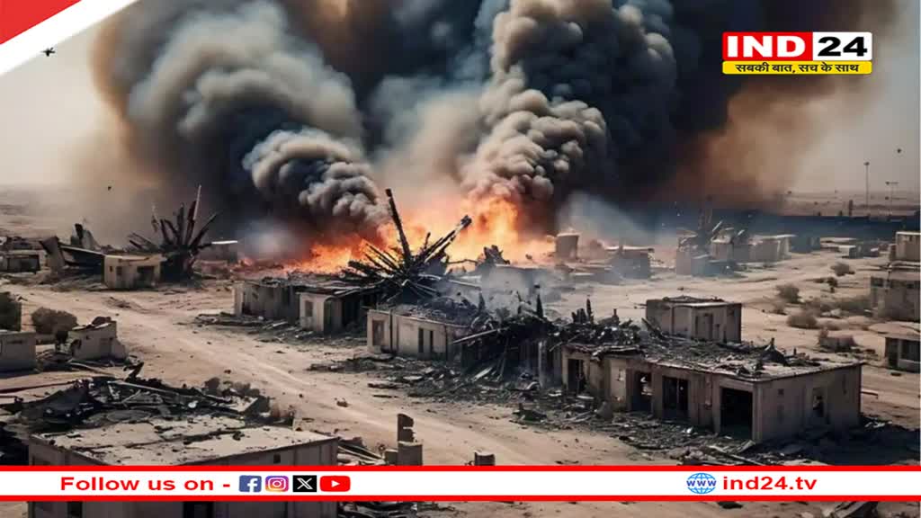 ईरान के इरादों पर फिरा पानी, सीरिया में बनवा रहा था मिसाइलें, इजरायल ने बमबारी में कर दिया धुआं-धुआं