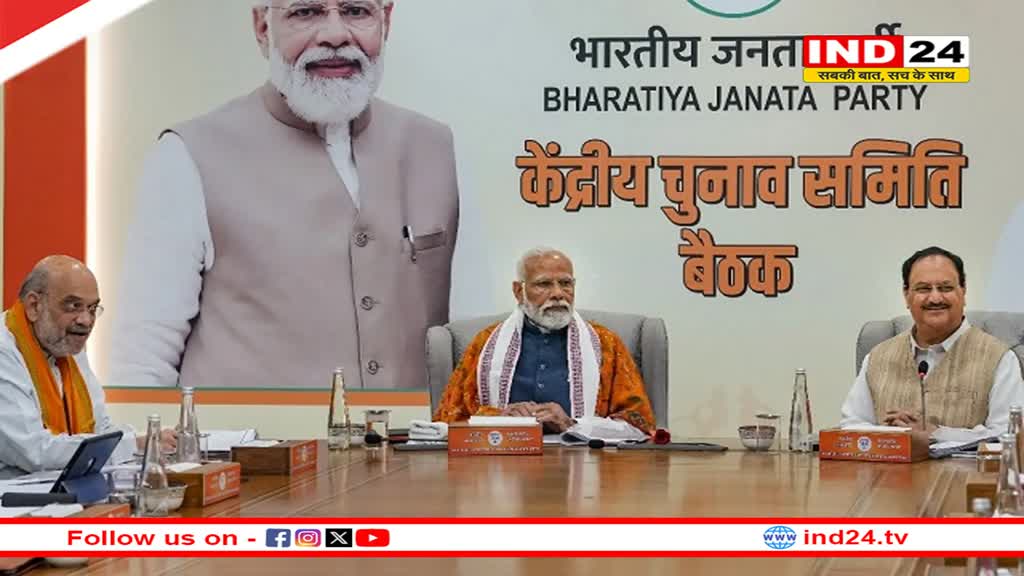 बीजेपी ने जारी की 195 लोकसभा उम्मीदवारों की पहली लिस्ट, पीएम मोदी समेत 34 मंत्रियों के नाम शामिल 