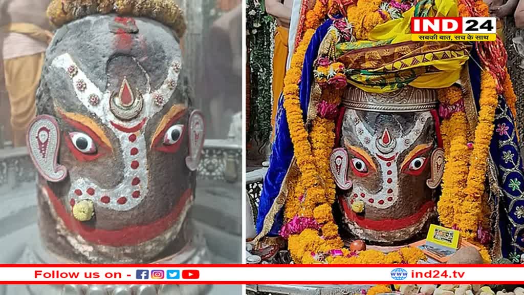 श्री गणेश स्वरूप में सजे बाबा महाकाल, भस्म आरती में आलौकिक शृंगार देख भक्त हुए निहाल