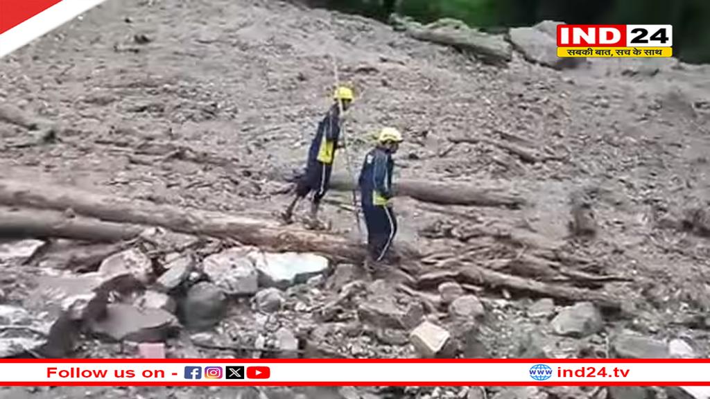 उत्तरकाशी में बादल फटा, निर्माणाधीन होटल मलबे में तब्दील, 9 मजदूर लापता