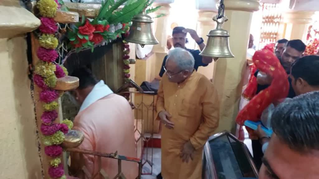 CG News :  अमरकंटक में मां नर्मदा के मंदिर पहुंचकर मुख्यमंत्री बघेल ने की विशेष पूजा.....