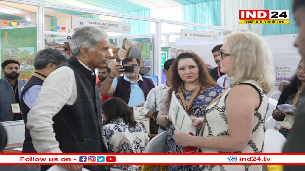 CS ने मध्यप्रदेश ट्रैवल मार्ट के बी2बी इवेंट और प्रदर्शनी का शुभारंभ किया