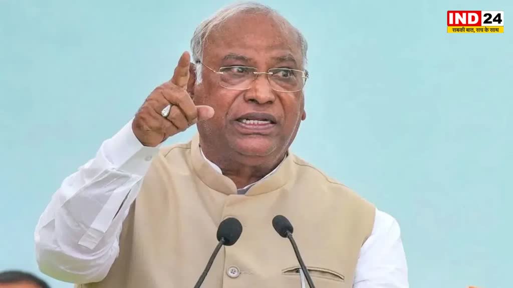 mallikarjun kharge : बिहार और बंगाल हिंसा पर खड़गे का प्रहार, बोले - जब कमजोर पड़ती है तब दंगे भड़काती है बीजेपी