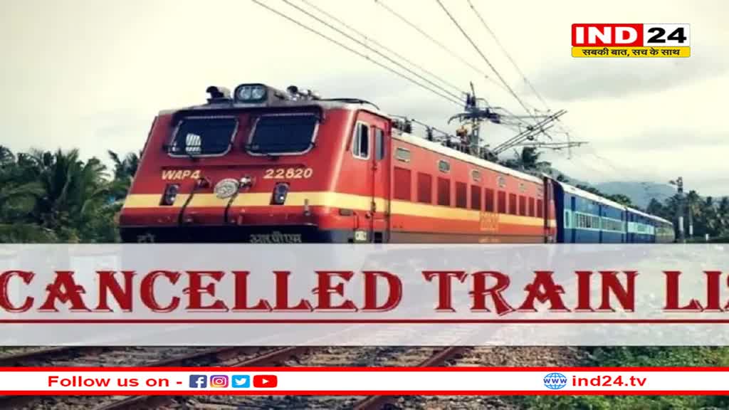 नई ब्रॉडगेज लाइन के चलते लगा ब्लॉक, संत हिरदाराम नगर से जाने वाली 38 ट्रेन हुई कैंसिल