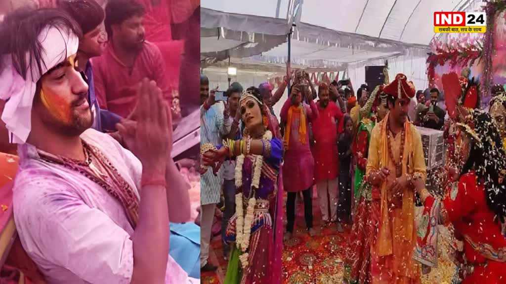 Bageshwar Dham Holi : बागेश्वर धाम में धीरेंद्र शास्त्री ने खेली होगी, खूब गाए गाने, जमकर नाचे भक्त