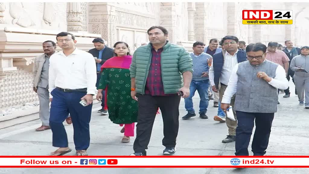 नववर्ष के लिए श्री महाकालेश्वर मंदिर में तैयारियां शुरू