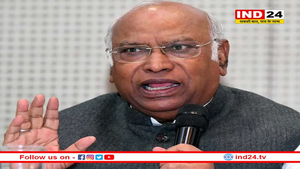 कांग्रेस अध्यक्ष मल्लिकार्जुन खरगे का आरोप, बोले-  युवाओं को बेरोजगार बनाए रखना मोदी सरकार का एकमात्र मिशन 