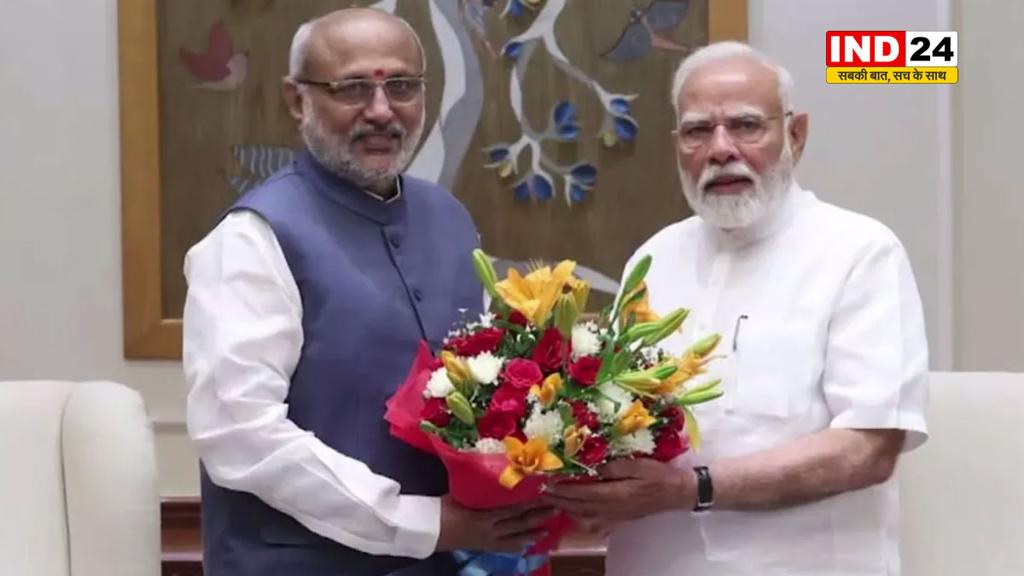 उपराष्ट्रपति पद के लिए एनडीए उम्मीदवार बने सी. पी. राधाकृष्णन, पीएम मोदी ने दी बधाई