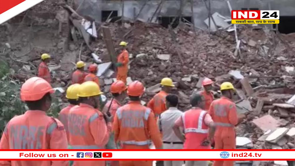 दिल्ली के दरियागंज में तीन मंजिला इमारत ढही, तीन की मौत