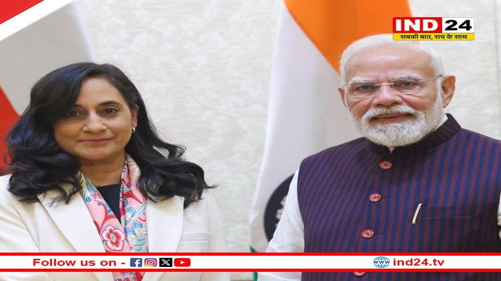 पीएम मोदी से कनाडा की विदेश मंत्री की मुलाकात, व्यापार, कृषि और ऊर्जा पर हुई चर्चा
