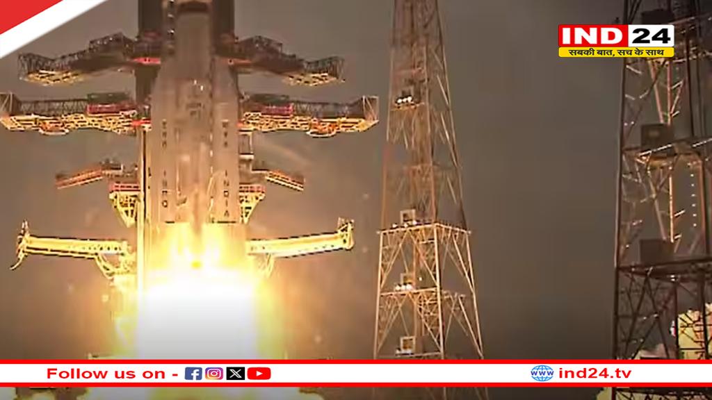 ISRO ने बाहुबली रॉकेट से स्पेस में भेजी नेवी की सैटेलाइट,भारत की ये ‘आंख’ रखेगी हर दुश्मन पर नजर