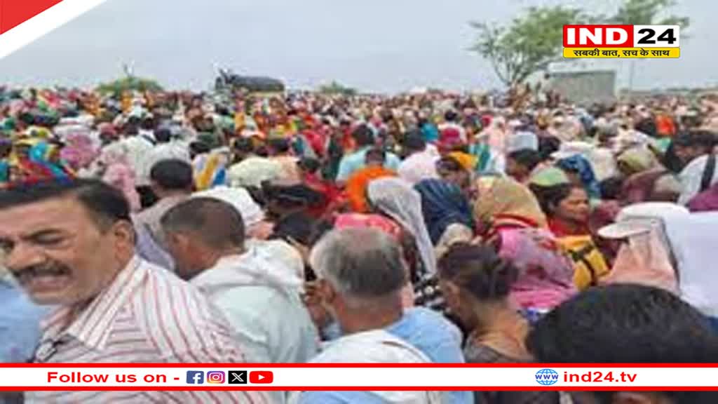 हाथरस मामले में पुलिस ने दर्ज की FIR, सत्संग कार्यक्रम के मुख्य सेवादार समेत कई के नाम