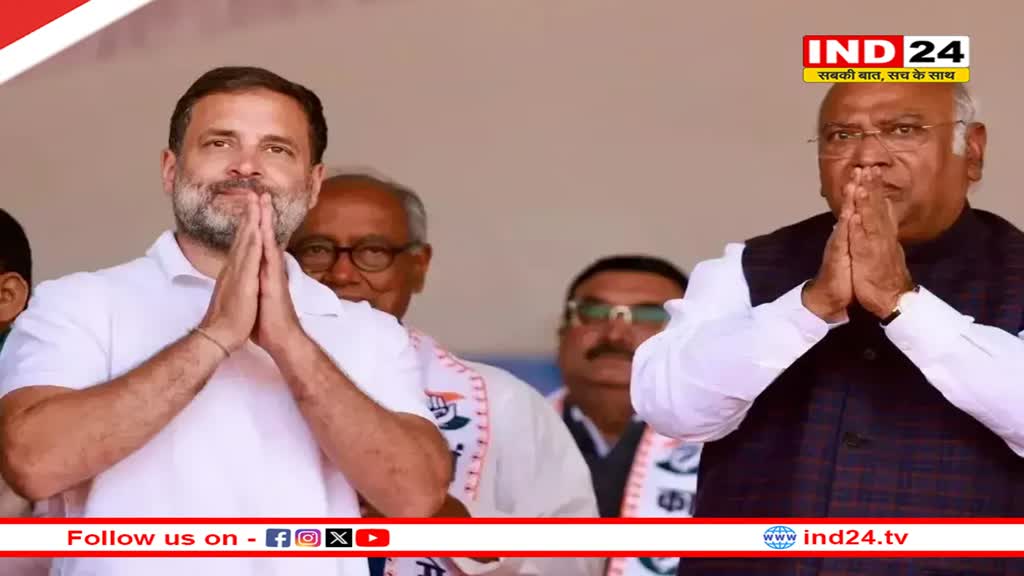 चुनाव से पहले कांग्रेस की ‘नारी न्याय गारंटी’, गरीब महिलाओं को 1 लाख सालाना मदद, सरकारी नौकरी में 50% आरक्षण का वादा