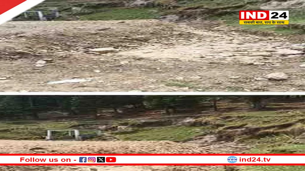 मिट्टी डालकर पाट डाला बंसवाड़ गधेरा, प्रवाह रुकने से पर्यावरण प्रेमियों में नाराजगी 