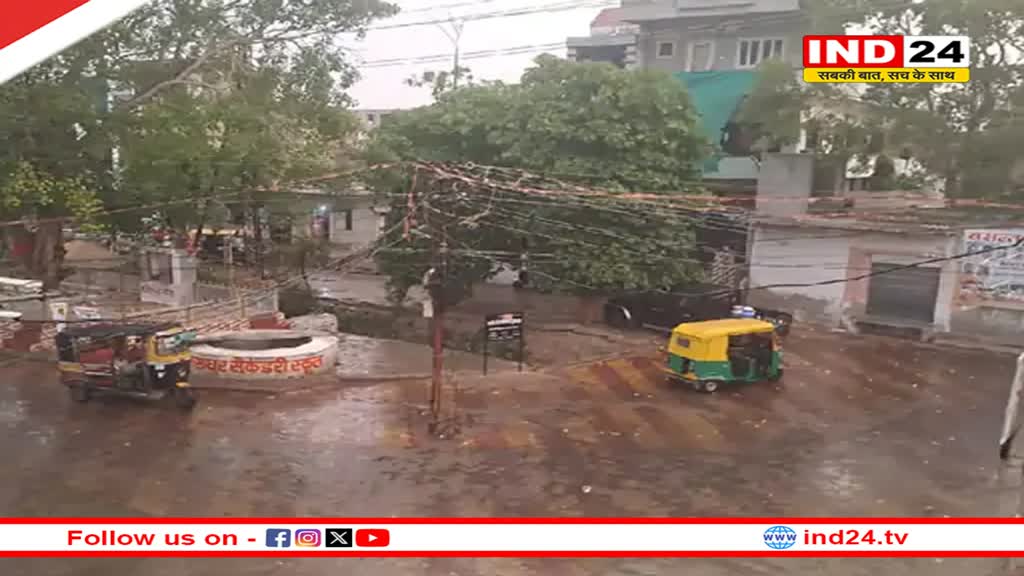 Rajasthan Weather Update: प्रदेश के 27 जिलों में आज आंधी-बारिश का अलर्ट, तीन जिलों के लिए जारी की गई हीटवेव की चेतावनी 