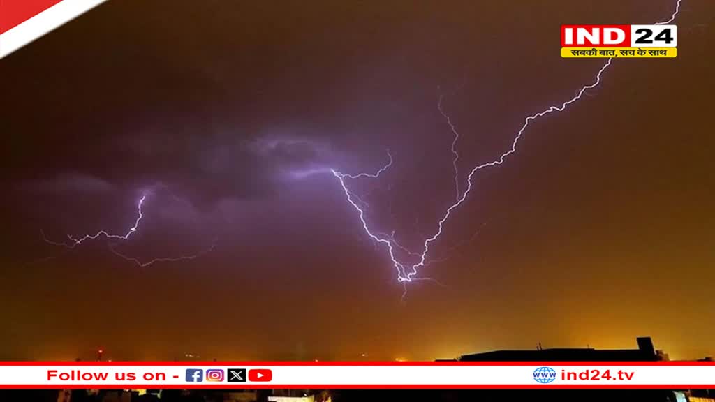 राजनांदगांव जिले में गिरी आकाशीय बिजली ने ली 8 लोगों की जान