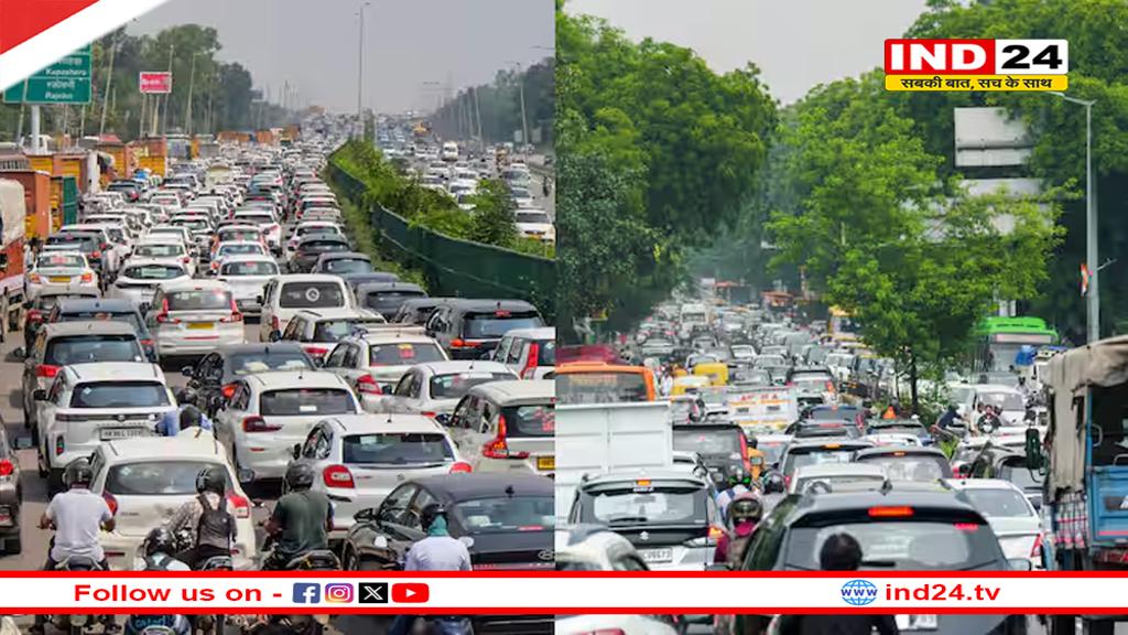 दिल्ली सीएम का शपथ ग्रहण कल, ट्रैफिक एडवाइजरी जारी