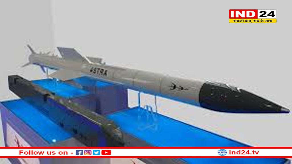 स्वेदशी अस्त्र मिसाइल का सफल परीक्षण