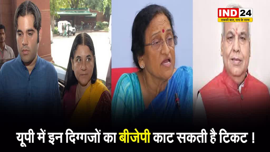 UP में इन दिग्गजों का बीजेपी काट सकती है टिकट !