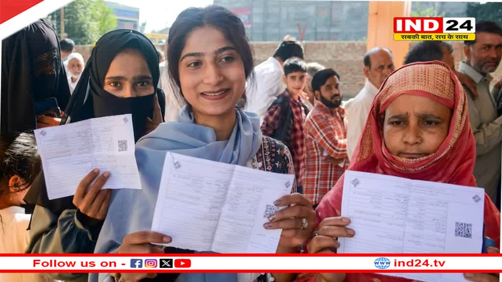 जम्मू-कश्मीर की 26 सीटों पर दूसरे चरण का मतदान