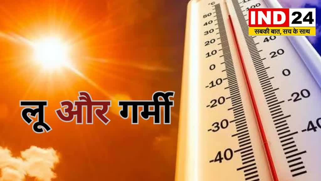 CG News :  लू की चपेट में प्रदेश, आज भी तापमान सामान्य से 6-7 डिग्री ज्यादा रहने की संभावना