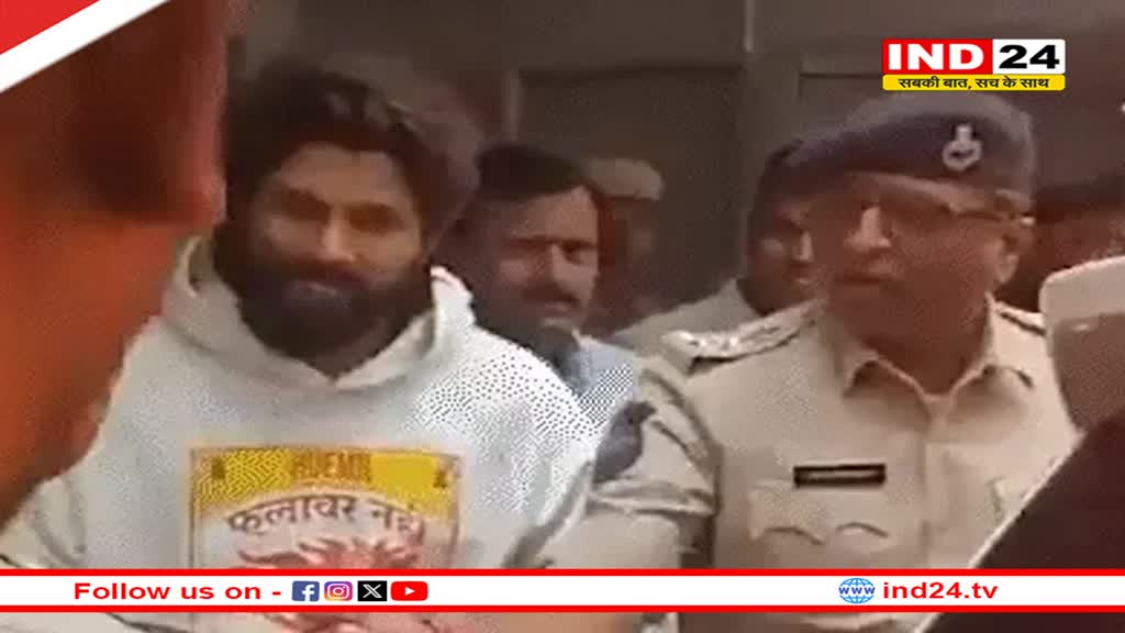 पुष्पा-2 एक्टर अल्लू अर्जुन को हाईकोर्ट से जमानत,भगदड़ में महिला की मौत का मामला