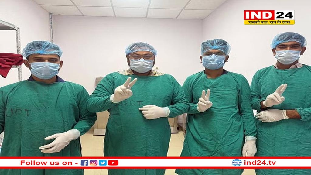 रीवा के संजय गांधी अस्पताल में प्लास्टिक सर्जरी से जोड़ा कटा हाथ, डिप्टी सीएम शुक्ल ने दी बधाई