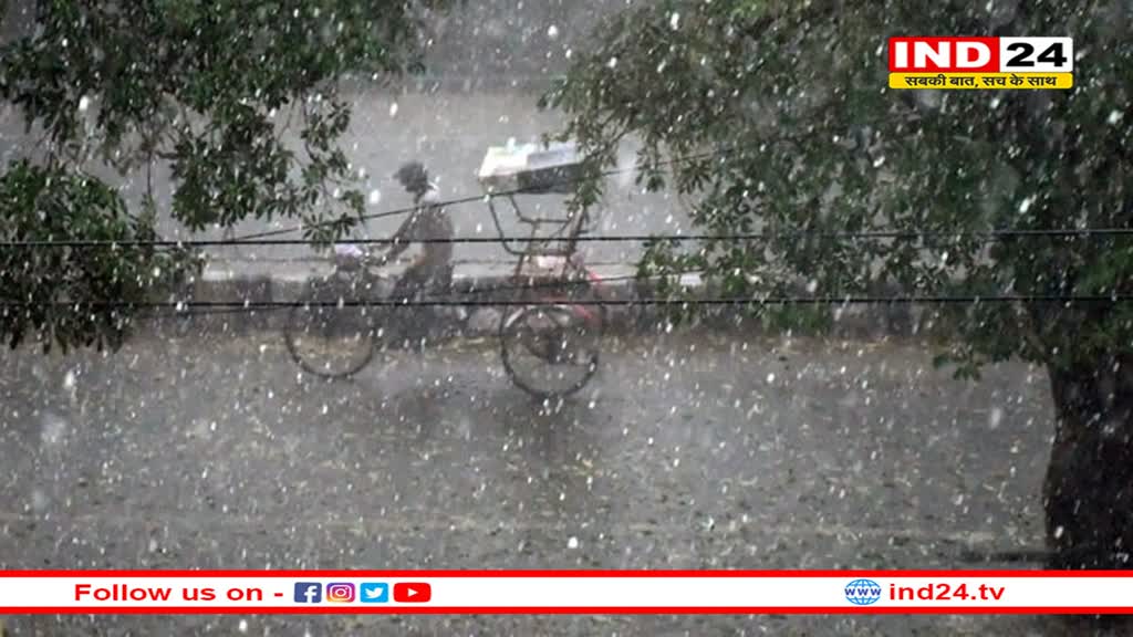 एमपी में बदलेगा मौसम का मिजाज, बारिश-ओले गिरने की संभावना