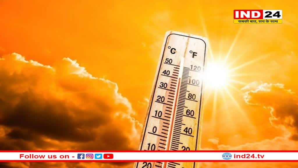 प्रदेश के अधिकतर जिलों में पारा 40 पार, तेज गर्मी और उमस से लोग परेशान