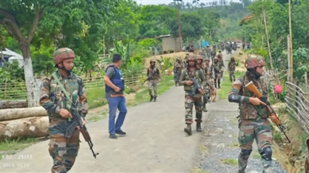 Manipur Violence: मणिपुर में हिंसा के चलते थंगजिंग में हुई गोलीबारी; सुरक्षा बल मौके पर मौजूद