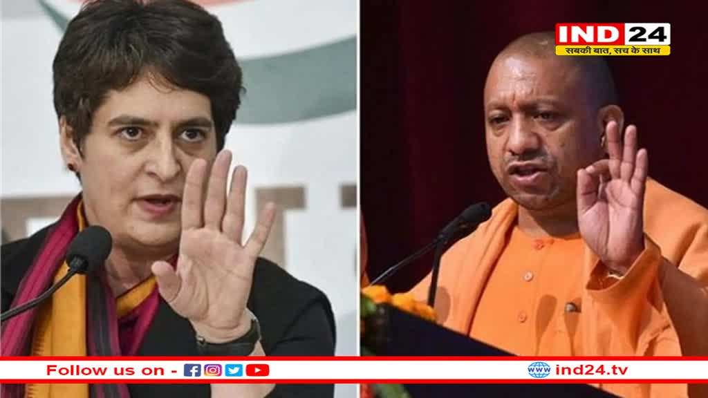 प्रियंका का योगी पर पलटवार: युवाओं को युद्ध क्षेत्र में झोंकना पीठ थपथपाने की नहीं, शर्म की बात
