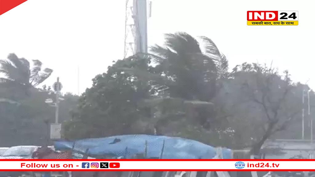 साइक्लोन दितवाह आज तमिलनाडु–पुडुचेरी से टकराएगा, 54 फ्लाइट्स रद्द