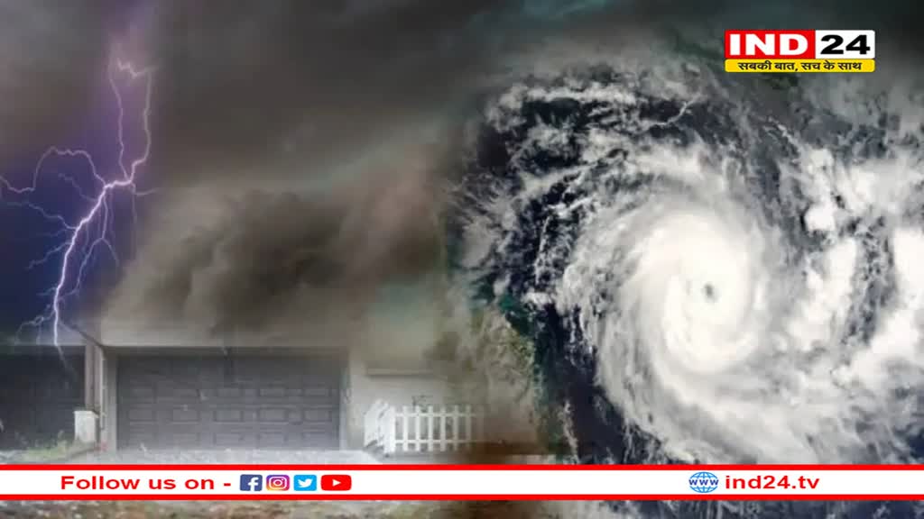 7 जिलों में ओलावृष्टि-ठंड का अलर्ट, मानसून की तरह फिर आए बादल