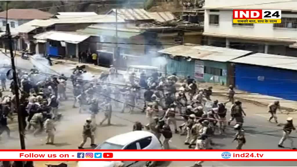 Manipur में नहीं थम रही हिंसा, दंगाइयों से झड़प में पश्चिमी कांगपोकपी में पुलिसकर्मी की मौत, 10 लोग घायल  