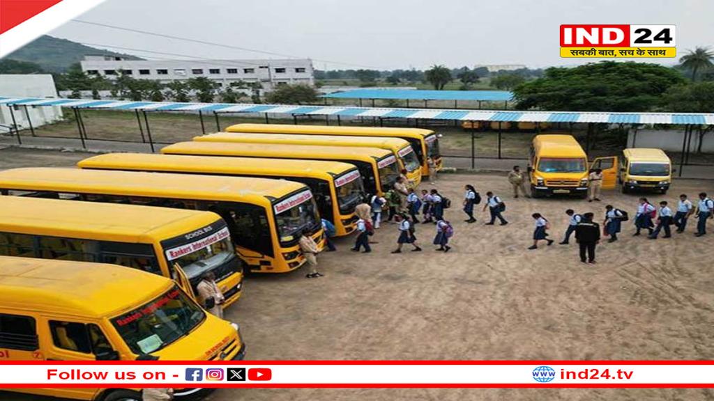 इंदौर में स्कूल-कॉलेज बसों पर सख्त नियम, ड्राइवरों की जांच अनिवार्य