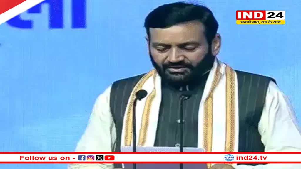 नायब सिंह सैनी दूसरी बार बने हरियाणा के मुख्यमंत्री