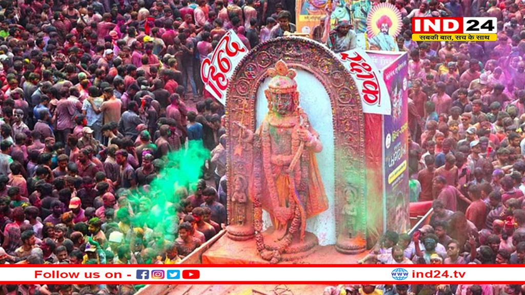 गेर का उत्साह चरम पर, कुछ देर में पहुंचेंगे मुख्यमंत्री 