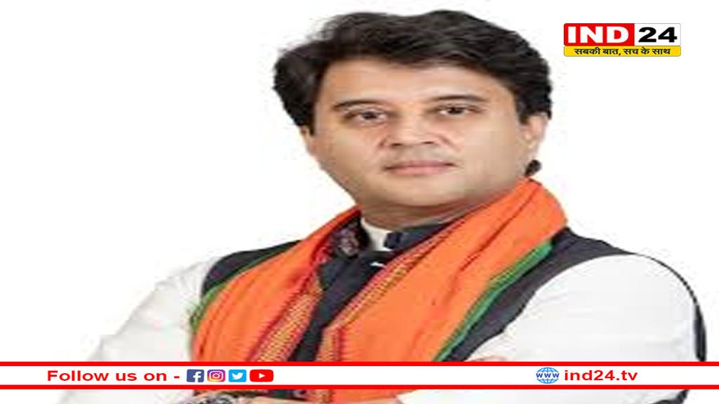 इस संत ने की सिंधिया को मुख्यमंत्री बनाने की मांग