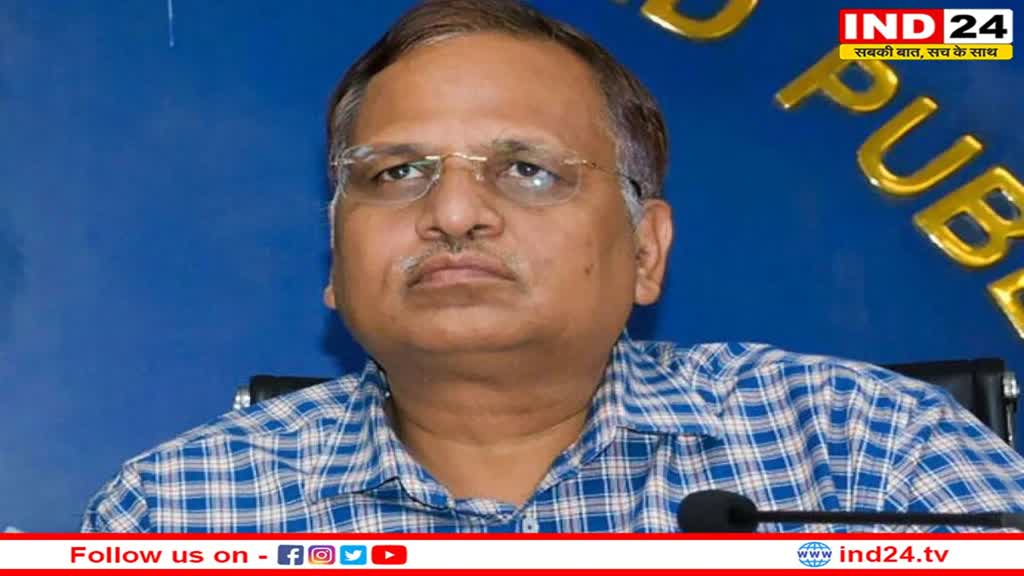 जेल में अकेले नहीं लग रहा Satyendra Jain का मन, सेल में कैदियों की संख्या बढ़ाने कि की मांग