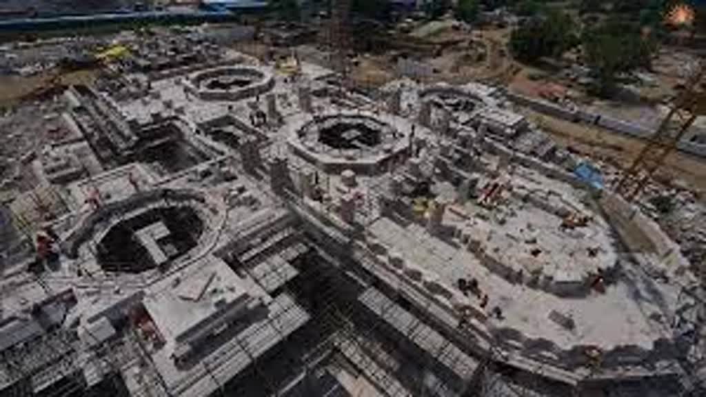 अयोध्‍या में राम मंद‍िर के गर्भगृह की नई तस्‍वीरें आई सामने, देखें कहां तक पहुंचा न‍िर्माण