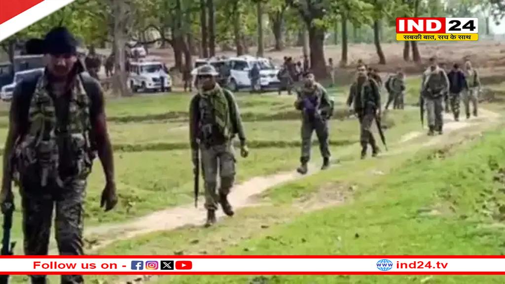  पुलिस और नक्सलियों के बीच मुठभेड़, 3 महिला नक्सली समेत 4 ढेर