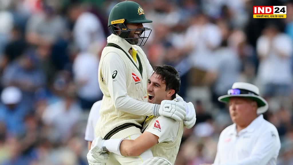 Ashes Series: पैट कमिंस और नाथन ल्योन ने इंग्लैंड के मंसूबों पर फेरा पानी, उस्मान ख्वाजा भी चमके