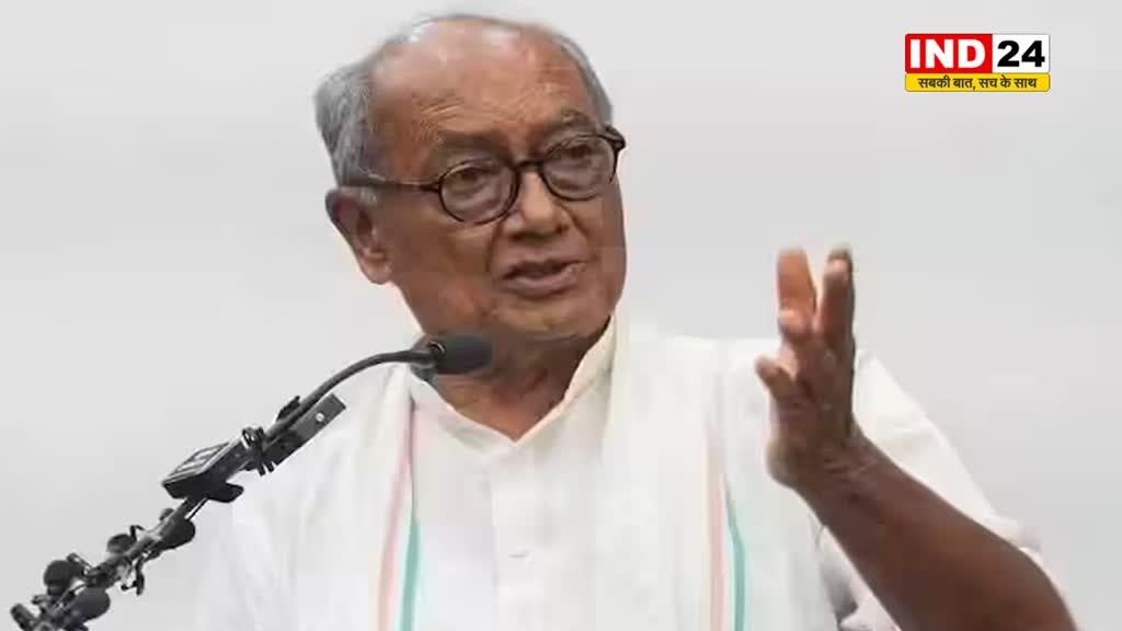 कांग्रेस नेता दिग्विजय सिंह बोला - मंदिर में जाने से रोका तो...