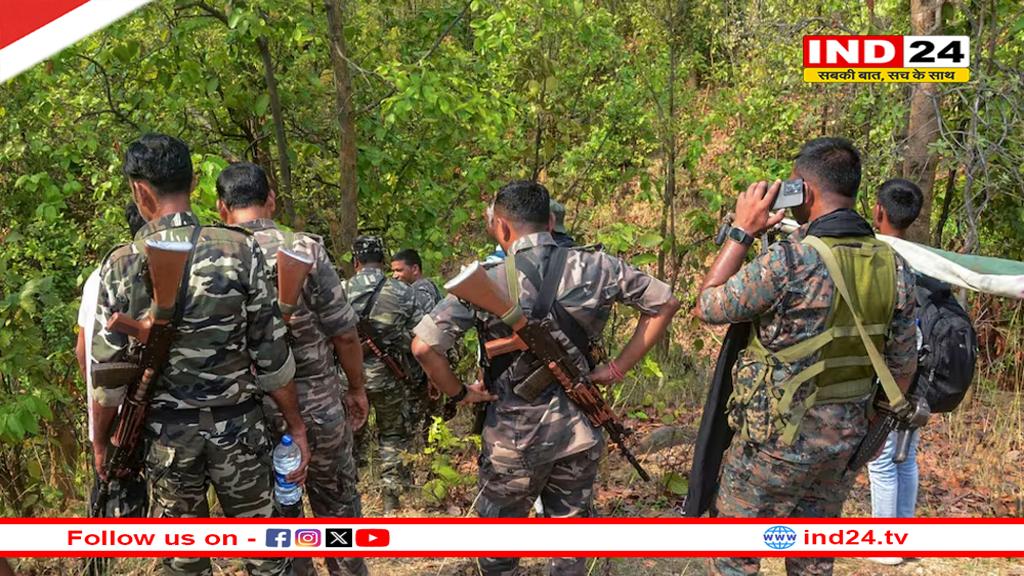 बीजापुर में सुरक्षाबलों को बड़ी सफलता, दो महिला नक्सली समेत चार ढेर