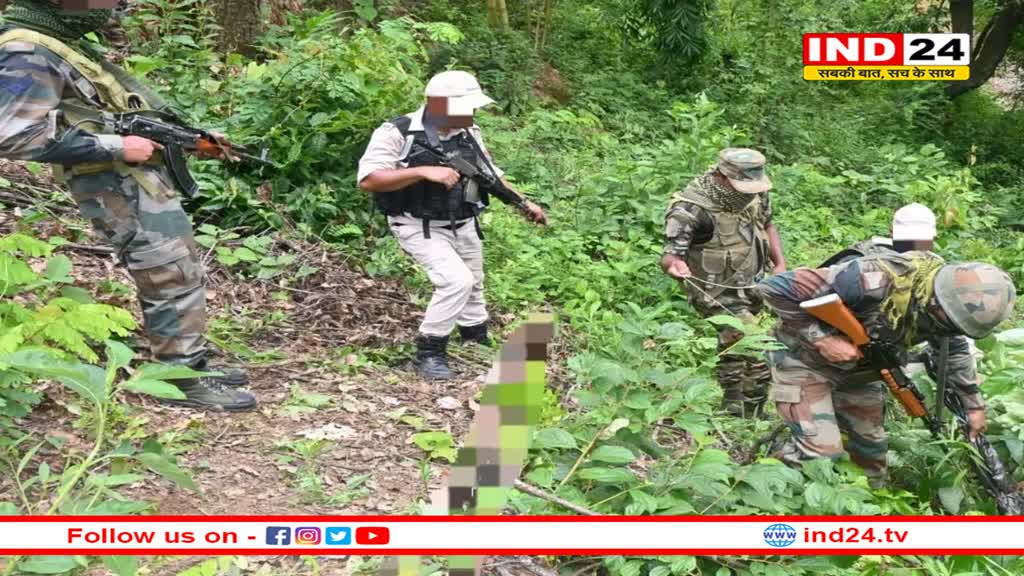 मणिपुर में हथियार और गोला-बारूद का जखीरा बरामद, सुरक्षाबलों ने की कार्रवाई