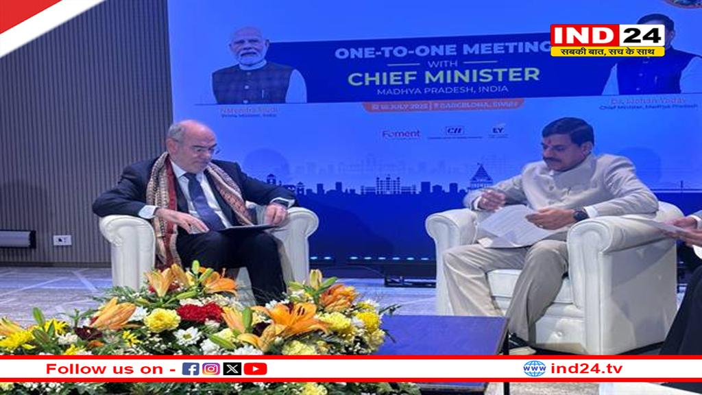 CM डॉ. मोहन यादव ने स्पेन में की निवेश, शिक्षा और सांस्कृतिक सहयोग की नई पहल