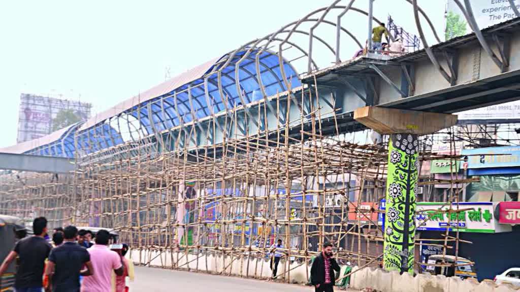 CG NEWS :  शहर के विकास और जनता के सुविधा के लिए स्काईवॉक को पूरा किया जायेगा : राजेश मूणत.....